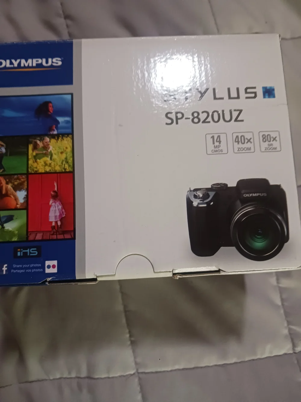 Olympus Stylus SP-820UZ Black Compact Digital Camera